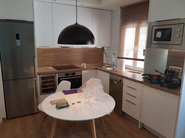 Cocina reformada – trabajo de Leodaniart